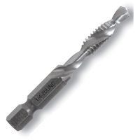 Greenlee 1/4 in. Dia. x 6.5 in. L High Speed Steel Drill and Tap Bit 1 pc.