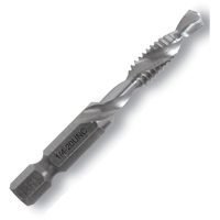 Greenlee 1/4 in. Dia. x 6.5 in. L High Speed Steel Drill and Tap Bit 1 pc.