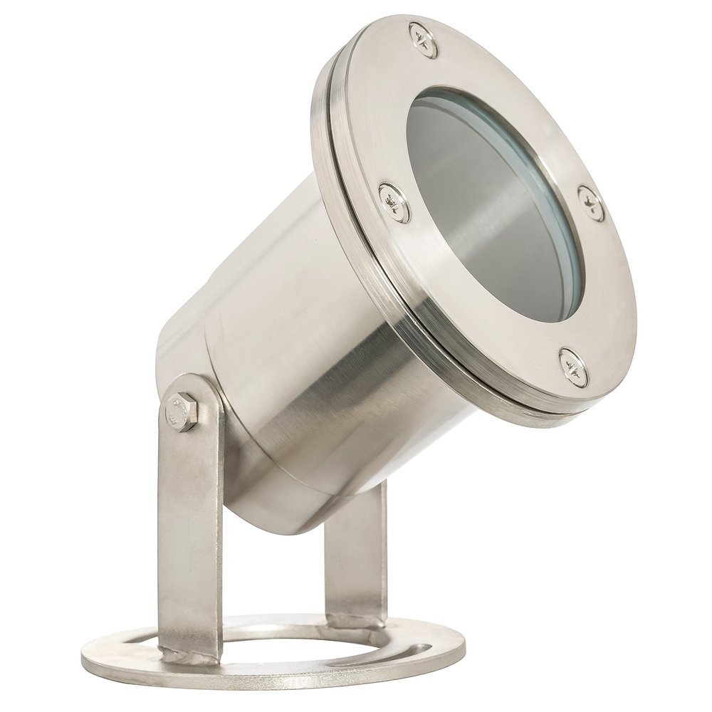 Westgate LED Underwater Light - Stainless Steel Housing - Warm White - 30ft Lead Wire - Outdoor Garden Light