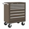 Kennedy Manufacturing 277Xb 7-Drawer Roller Tool Cabinet With Chest Wheels And Ball-Bearing Slides, Brown Wrinkle view 1