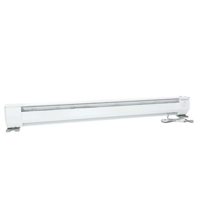 King Electric KP1215-ECO Dual-wattage Portable Baseboard Heater , White , 5 Feet