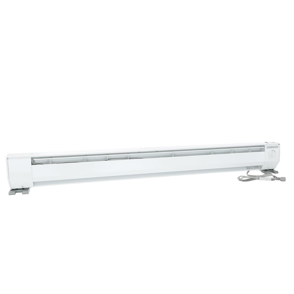 King Electric KP1215-ECO Dual-wattage Portable Baseboard Heater , White , 5 Feet