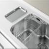 Minexmetal Sink Draining Basket, Sliding Type, Tray Included view 3