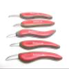 UJ Ramelson 5pc Chip Wood Carving Knife Whittling Caricature Leather Tool Roll view 2