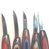 UJ Ramelson 5pc Chip Wood Carving Knife Whittling Caricature Leather Tool Roll view 3