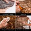 FASDE Rings Decorative Vinyl Backsplash 15 sq ft Kit in Copper Fantasy view 4