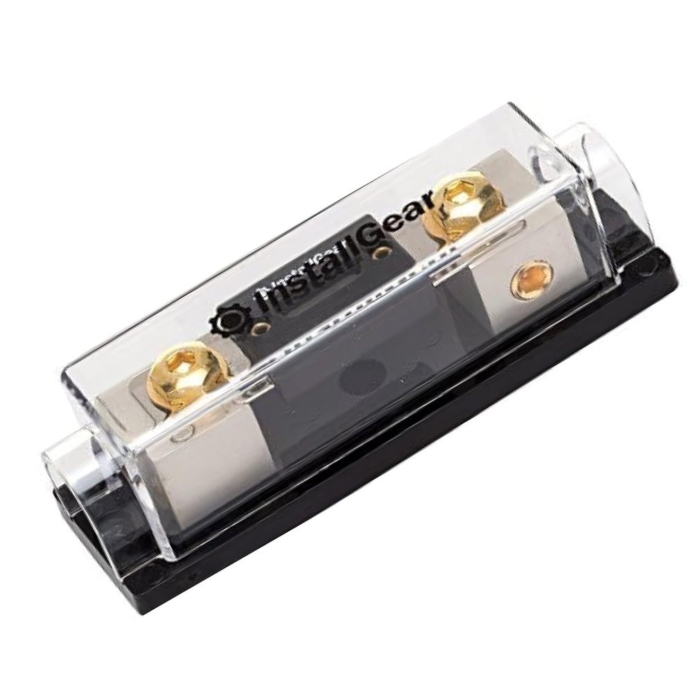 InstallGear 1/0 Gauge AWG In-Line ANL Fuse Holder with 150 Amp Fuse