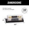 InstallGear 1/0 Gauge AWG In-Line ANL Fuse Holder with 150 Amp Fuse view 3