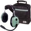 David Clark H10-13.4 Headset w/David Clark Headset Bag view 1