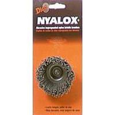 Dico 7200010 2-1/2" Medium Nyalox Cup Wire Brush
