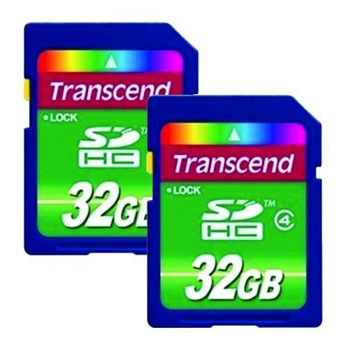 Olympus E-M5 Digital Camera Memory Card 2 x 32GB Secure Digital High Capacity (SDHC) Memory Cards (2 Pack)