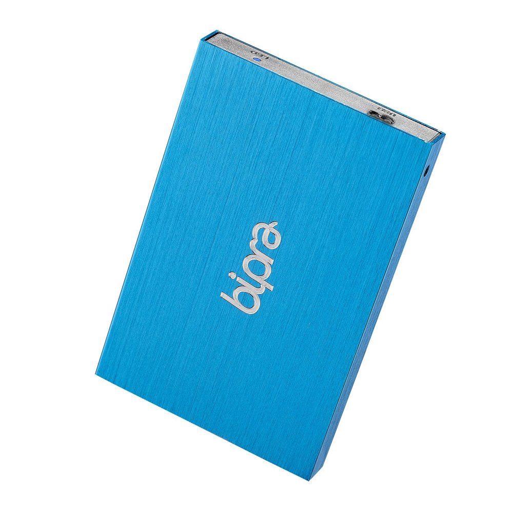 BIPRA 500GB 500 GB USB 3.0 2.5 inch Mac Edition Portable External Hard Drive - Blue - Mac OS Extended (Journaled)