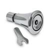 Niagara Conservation N2150-TP Luxury Spa 1-Spray with 1.5 GPM 2.35-in. Wall Mount Adjustable Fixed Shower Head in Chrome, 1-Pack | Bathroom Shower Head Sprayer with Pressure Compensation view 1
