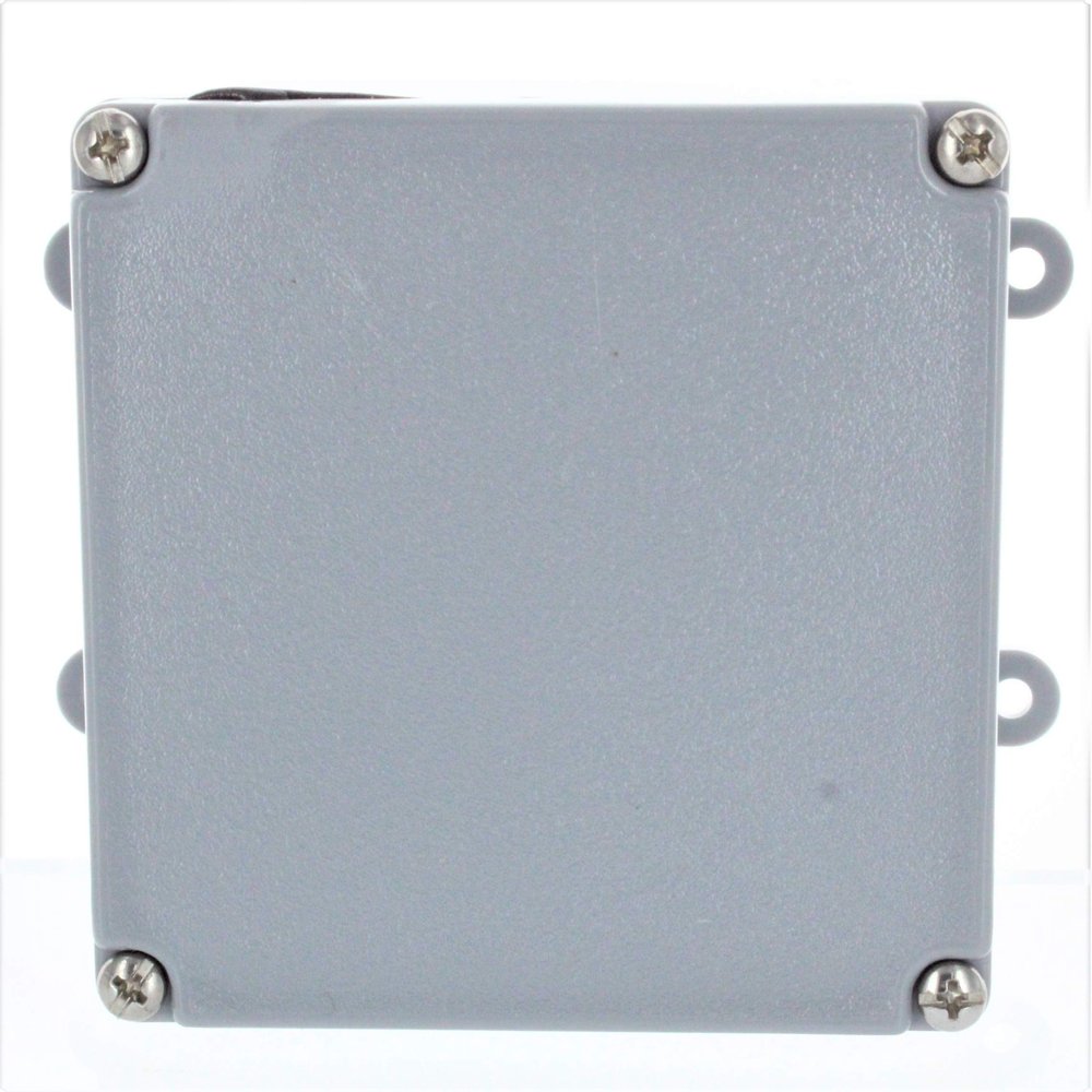 Thomas & Betts E989NNJ PVC Molded Screw Cover Junction Box 4 Inch x 4 Inch x 2 Inch Carlon