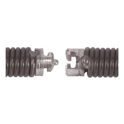GENERAL WIRE SPRING 15R-10 Sectional Drain Cleaning Cable, 7/8" x 15'
