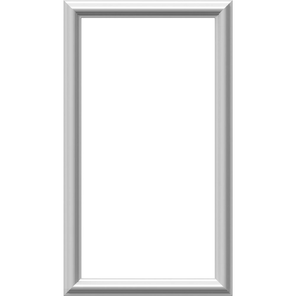 Ekena Millwork PNL16X28AS-01 16"W x 28"H x 1/2"P Ashford Molded Classic Wainscot Wall Panel