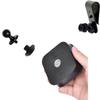 ChargerCity 360 Swivel 1/4-20 Easy Clip in Gutter Mount w/Blink Arc Outdoor 4 3 Mini Camera Adapter, Compatible with Arlo Stick Up Cam Ring Wyze 1/4-20 CCTV Security Home Cam view 2