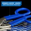 MIDWEST Duckbill Tinner Snip - Straight, Wide, Tight Cut Cold Rolled Steel Cutter with Forged Blades & Kush'n-Kote Grips - MWT-77D view 4