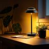 HPUFKOT Cordless LED Metal Table Lamp,Finova Qty 3 Vertical Blind Wall Mount 1 Rectangular Painting Palette Kids-Crystal Metal Desk Lamp,LED Table Lamp view 4