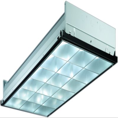 Lithonia Lighting 2FSL233LEZ1LP835 FS Series 3300 Lumen Recessed LED Luminaire, 2' x 2', White