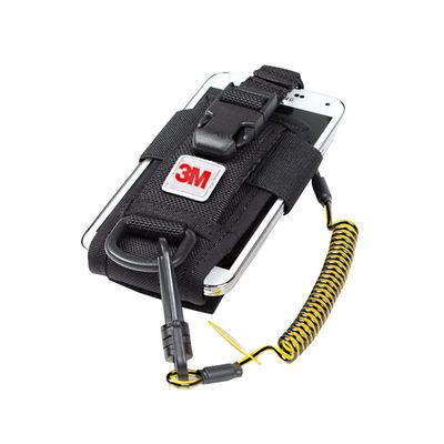 Capital Safety 3M DBI-SALA Fall Protection For Tools,1500089,Adj Radio Holster Combo w/Clip2Loop Coil and Micro D-Ring, Size To Any Portable Radio/Small Device,Mount To Harness/Belt, 5.25 inches x 2.25", Black