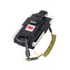 Capital Safety 3M DBI-SALA Fall Protection For Tools,1500089,Adj Radio Holster Combo w/Clip2Loop Coil and Micro D-Ring, Size To Any Portable Radio/Small Device,Mount To Harness/Belt, 5.25 inches x 2.25", Black view 1
