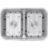 Ruvati 32-in 16-Gauge 50/50 Undermount Double Bowl Sink - RVM4350 view 4