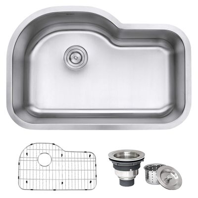 Ruvati 31.5-in 16-Gauge Stainless Undermount Kitchen Sink - RVM4700