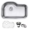 Ruvati 31.5-in 16-Gauge Stainless Undermount Kitchen Sink - RVM4700 view 1