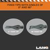 Lang Tools (3497 6-Piece Fixed Tip Combination Internal/External Snap Ring Pliers Set, Black, One Size view 3