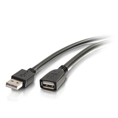 C2G USB Long Extension Cable, USB Cable, USB A to A Cable, Black, 32 Feet (9.75 Meters), Cables to Go 39011