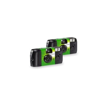 Fujifilm QuickSnap Flash 400 Disposable 35mm Camera (Pack of 2)