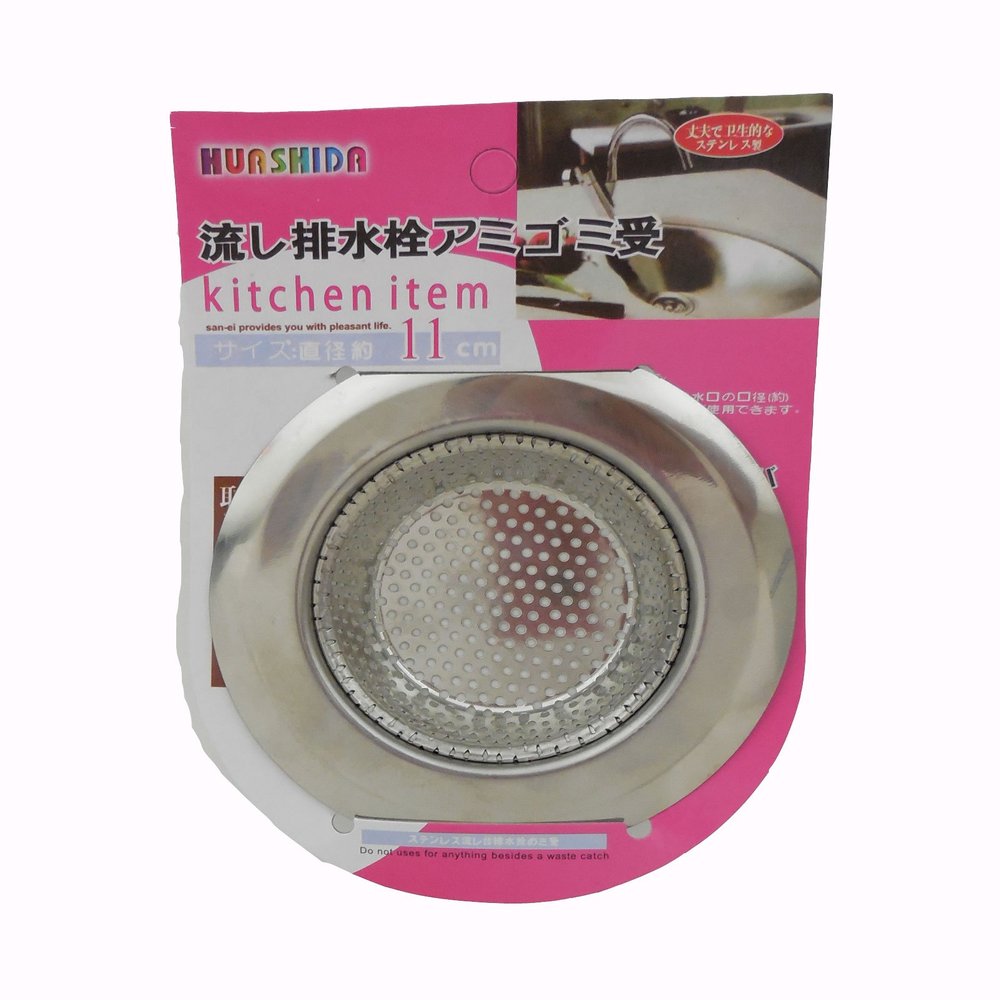 New Heavy-Duty Bathtub or Kitchen Sink Strainer 18/10 Stainless Steel - 3 Sizes to Choice -1 Piece /per order (4.3 D Rim L)