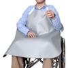 NYOrtho Smokers Apron - Extra-Durable & Fire Resistant Material Easily Wiped Clean Lightweight Durable and Flexible Grey 30" X 34" - Made in USA view 1