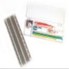 810 Tie Point Premium Solderless Clear Breadboard (6.5" x 2.1") with 70 Piece Jumper Wire Kit - Transparent ABS Plastic Housing by Science Purchase view 1