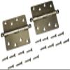 Deltana S44R415A-BT Steel 4-Inch x 4-Inch x 5/8-Inch Radius Hinge with Ball Tips view 1
