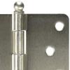 Deltana S44R415-BT Steel 4-Inch x 4-Inch x 5/8-Inch Radius Hinge with Ball Tips view 2