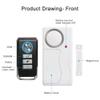 WSDCAM Door Alarm Wireless Anti-Theft Remote Control Door and Window Security Alarms view 3