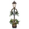 Puleo International 4' Pre-Lit Christmas Lamp Post with 35 Clear UL-Listed Lights view 1