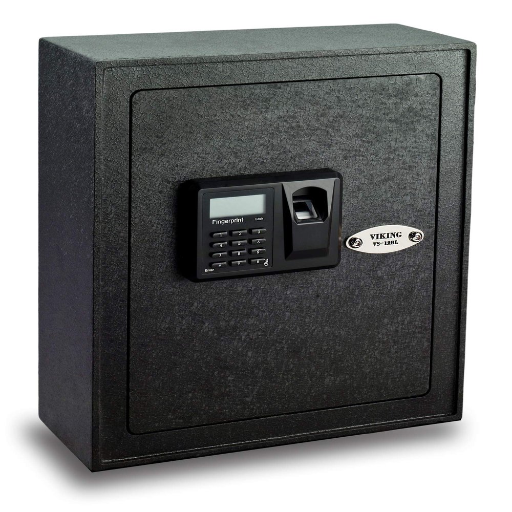 Viking Security Safe VS-12BL Biometric Wall Pistol Safe