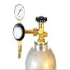 Taprite CO2 Commercial Single Pressure Gauge Kegerator Regulator | Female Threaded | Applicable to any Carbon Dioxide Tank | with Male Thread CGA320 valve | 60# Gauge | 5/16B Shutoff (w/ck valve) view 1