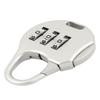 uxcell Luggage 3 Digits Security Password Combination Padlock Light Khaki view 2
