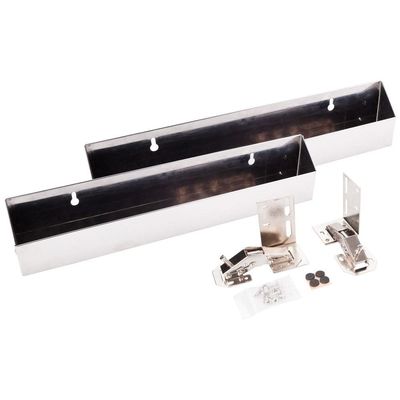 Hardware Resources TOSS14S-R Shallow Sink Tipout Tray Pack, Stainless Steel