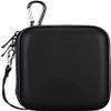 Lacdo Hard Drive Carrying Case for Western Digital WD Elements/WD My Passport/My Passport Ultra Portable External Hard Drive HDD 1TB 2TB 4TB 5TB 6TB USB 3.0 Protective Storage Travel Bag, Black view 2