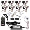 DEKOR LED Recessed Down Lights for Decks Porches Soffits Ceilings Windows Indoor Outdoor Lighting (Antique Metal Black, Outdoor Kit) view 1