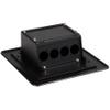 Parts Express Flip Up Stage Box with Pre-Punched Panel for Four D-Style Connectors view 4