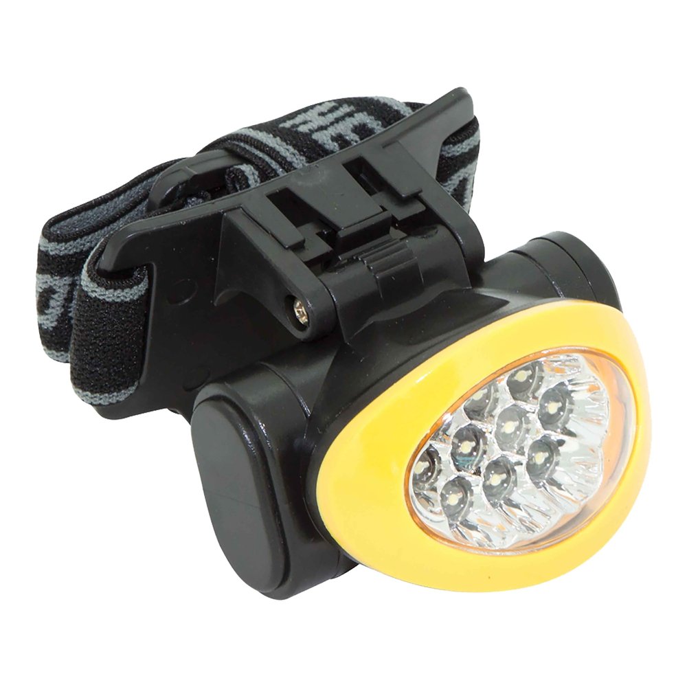 BLAZING LEDZ Headlamp LED 10 Light : 3 Mode : Batteries Included