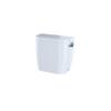 TOTO ST243ER#01 Entrada Commercial Tank and Cover with Right Hand Trip Lever, Cotton White view 1