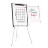 MasterVision EA23066720 Tripod Extension Bar Magnetic Dry-Erase Easel, 39-Inch to 72-Inch High, Black/Silver view 2
