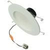 TCP LED14DR5627K95 LED Recessed Retrofits - Dimmable LED Downlight, 4/5/6 Inch Recessed Trim, Shatter Resistant, Smooth Dimming, Integrated Mount, White Finish view 1